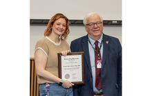 Amanda Gardner-Kay and Dr. Robert White